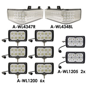 A-WL4300KT Light Kit, LED, 10 Lights