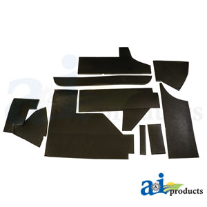 A-CKT300E Cab Upholstery Kit, Black