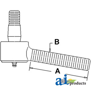 A-1032715M91 Tie Rod End (RH)