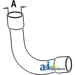 A-E1ADKN8260 Radiator Hose, Upper