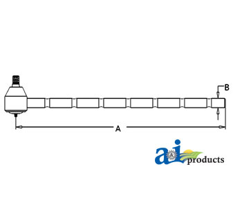 A-379204R11 Tie Rod, Long (RH/LH)