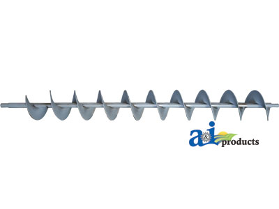 A-87280343 Auger, Grain Tank Bottom; Std Unload, Ext. Wear, RH Flight