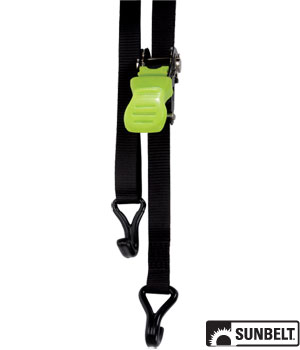 A-B1314700 PRO GRIP Ratchet Tie Down, Heavy-Duty, 16' x 1", Slider Ratchet, w/ Hooks