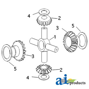 A-181275M1 Gear, Differential Pinion