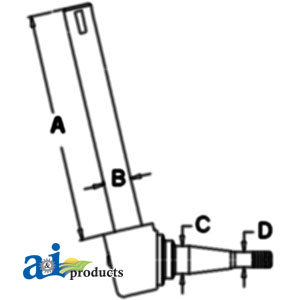 A-1694233M91 Spindle (RH)