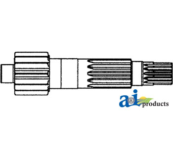 A-376461R2 Shaft, Final Drive Pinion