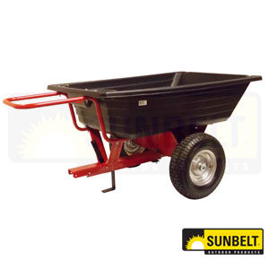 A-B1LCP1000PRO 800 LB/10 CUBE PRO POLY DUMP CART