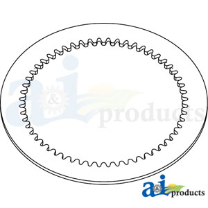 A-S2080S00F Separator Plate, Input / 2nd / PTO Clutch (2.4 MM Thick), 7" Trans Clutch Pack