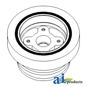A-RE26920 Pulley, Dampener
