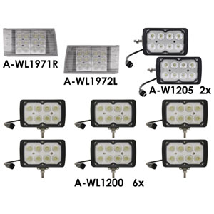 A-WL1551KT Light Kit, LED, 10 Lights