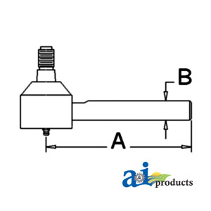 A-908825M1 Drag Link End