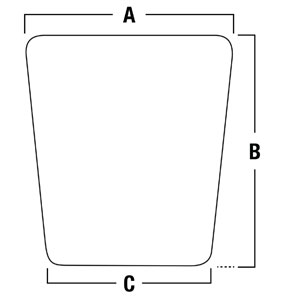 A-T151721 Glass; Front Windshield