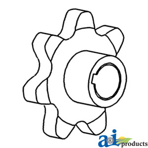 A-1302200C1 Sprocket, Clean/ Tailings Elevator