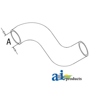 A-406766R1 Radiator Hose, Upper