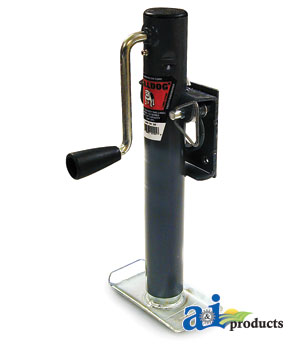 A-15A151SW Jack, Trailer & Imp., Weld-on Swivel Brkt (2000 Lb.)