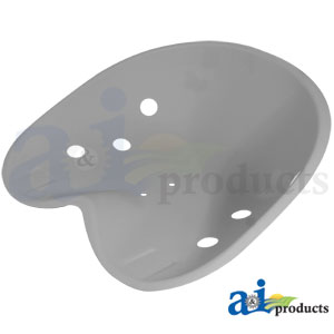 A-C5NN400AE Pan Seat, Steel, Flip Back Style