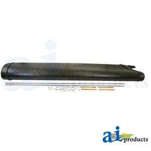A-AXE71261 Draper Belt; Center, 69.80" X 51.85", Double V-Guide, Crescent Top