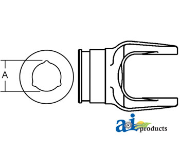 A-BP204036852 Inner Tube Yoke