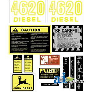A-JD4620 Hood Decal