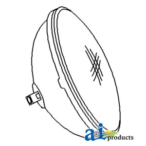 A-28A155 Bulb, Sealed Beam (12 Volt)