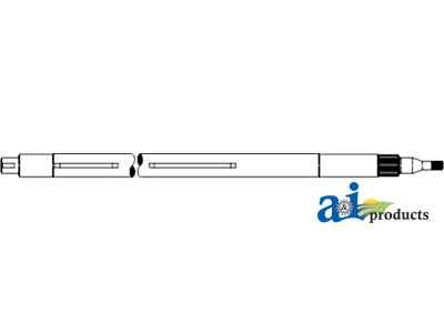 A-H140043 Shaft-Rasp Bar Threshing Cylinder (Dual Range)