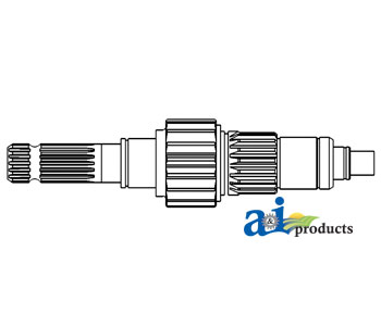 A-148664C1 Shaft, PTO 1000 RPM, Dual Speed