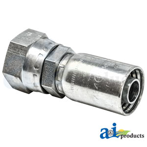 A-FFX-10-12 (HC-FFX) Female Seal Lok - Swivel - Straight - Short
