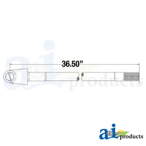 A-AL32884 Shaft, Axle, Long (RH)