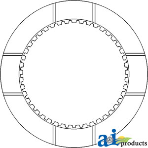 A-RE37011 Disc, Powershaft Clutch