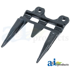 A-H229539 Guard, Knife; 4" Long Point, Long/Short/Long