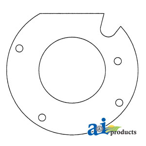 A-184012M4 Plate, Planetary Cover, Rear