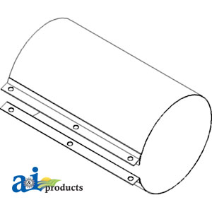A-1317452C1 Clamp, Auger Trough; Solid
