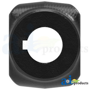 A-10001-1051 Implement Yoke, 1" Round Bore, 1/4" Keyway, W/ Set Screw