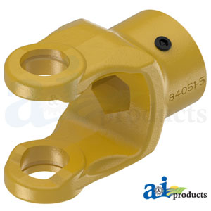 A-804-4418 Square Bore Implement Yoke (w/ Set Screw)