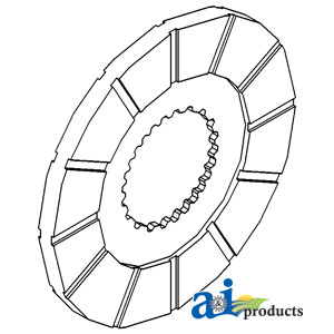 A-106724A Disc, Bonded Brake