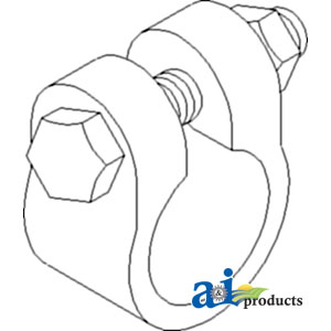 A-E6NN3287AA Clamp, Tie Rod