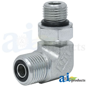 A-38H1004 Elbow Fitting, 90 DEG, O-RING FSF