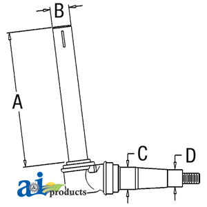 A-AR91149 Spindle (RH/LH)