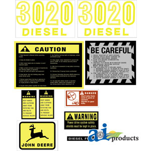 A-JD412S Hood Decal