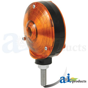 A-28A41 Safety Light, Amber, Plastic Housing, Plastic Lens