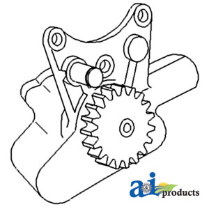 A-957E6600C Pump, Oil w/ Gaskets