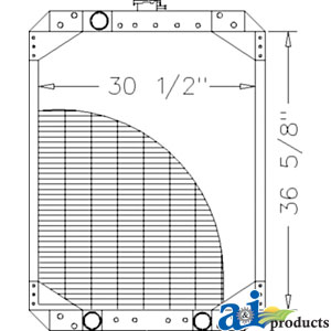 A-RE64410 Radiator