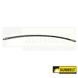 A-B1PL43681 Grease Hose - 18" w/ Spring Guard