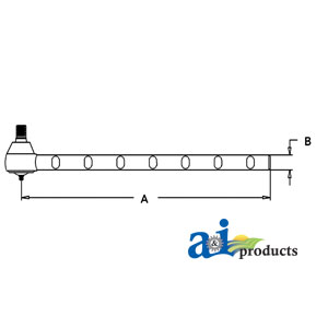 A-1044295M91 Tie Rod, Inner (RH)