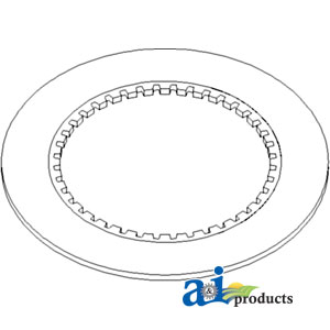 A-D70672 Disc, Friction, Power Shuttle Forward Clutch
