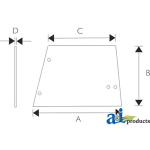 A-L57977 Glass, Side (RH/LH)