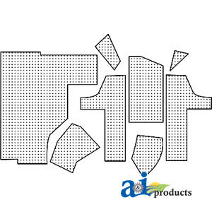 A-1105CFK Cab Upholstery Kit w/ Headliner