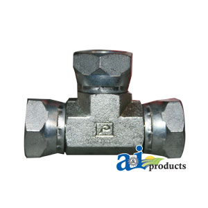 A-43B25 Female NPSM Swivel to Female NPSM Swivel X Female NPSM Swivel Adapter