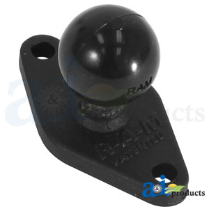 A-80263 Mount, Ram Type; RAM 2.43" X 1.31" Diamond Shape Base W/ 1" Ball