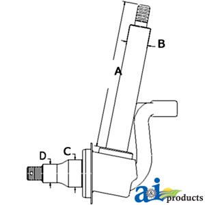 A-RE208805 Spindle, (RH)